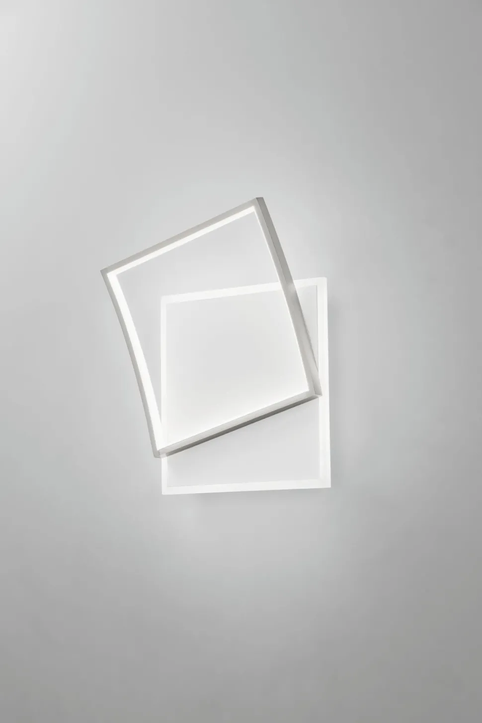 LED Deckenleuchte Weiß Silber 40 W 4800 lm L:42 cm