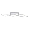 LED Deckenleuchte Wellen 2-flammig dimmbar 35 W 107 cm