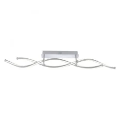 LED Deckenleuchte Wellen 2-flammig dimmbar 35 W 107 cm
