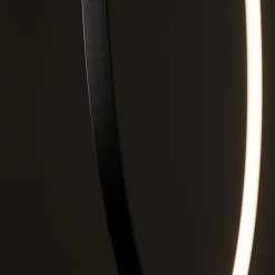 LED Hängelampe Schwarz 3000 K 660 lm Metall Ø 60 cm Ring