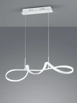 LED Hängeleuchte Weiß dimmbar 81 cm lang 37 W 4500 lm