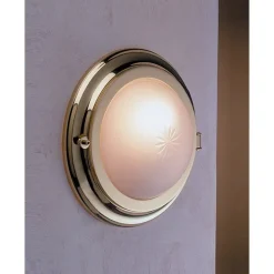 LED Lampe Badezimmer Messing 4000K Ø18,5cm URSINO