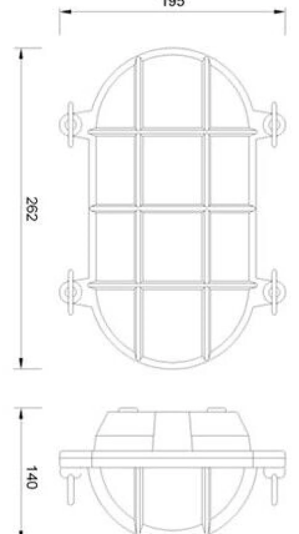 LED Schiffslampe echtes Messing Maritim IP54