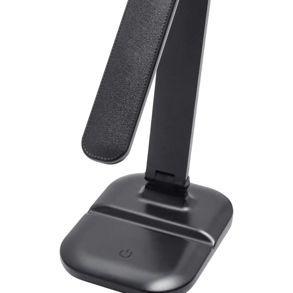 LED Schreibtischlampe Touch Dimmer Farbwechsel 32,3 cm Schwarz