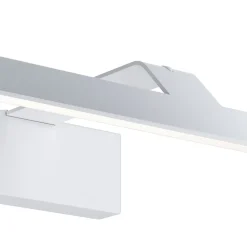LED Spiegelleuchte Metall 52 cm breit Weiß länglich