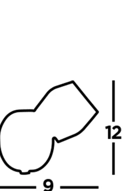 LED Spot Lampe Wand in Silber matt 3000 K 354 lm Metall