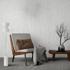 LED Stehlampe Glas Metall warmweiß 3000 K 1300 lm rund