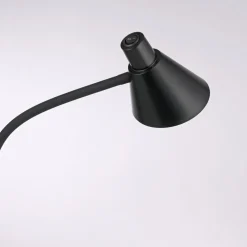 LED Stehleuchte Schwarz Metall 150 cm 3000 K flexibel