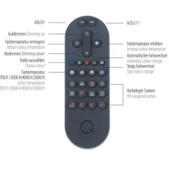 LED Stehleuchte Wellen in Stahl dimmbar 53 W 140 cm