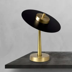 LED Tischlampe Messing Eisen H: 28 cm 2700 K Modern