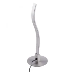 LED Tischlampe Metall in Stahl 30 cm 300 lm blendarm