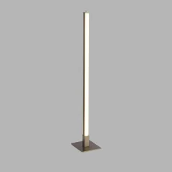LED Tischlampe mit Touch Funktion 50 cm in Silber matt