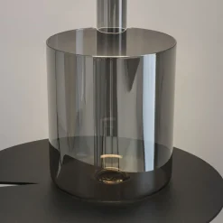 LED Tischleuchte Glas mit Dimmer Touch Funktion 34,8 cm