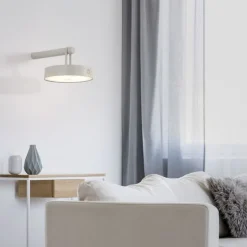 LED Wandlampe Dimmer Touch Schalter IP44 2700 K Greige