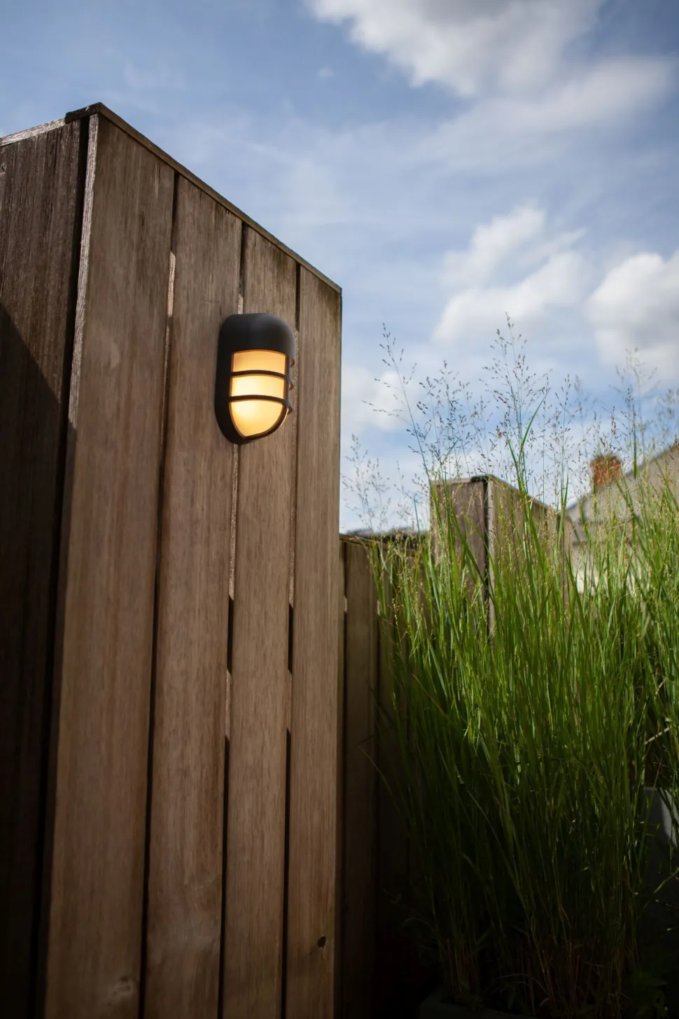 LED Wandleuchte Anthrazit Aluminium H:19,3 cm IP54 14 W