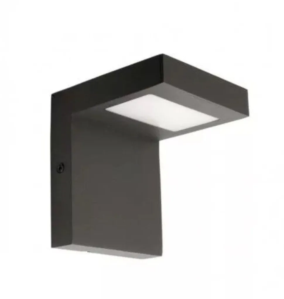 LED Wandleuchte Anthrazit IP54 4000K 720lm