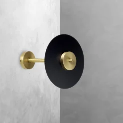 LED Wandleuchte Messing Eisen Ø 23 cm 2700 K Premium