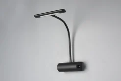 LED Wandleuchte Schwarz Dimmer Metall 430 lm H:35 cm