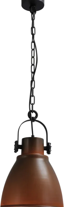 Loft Hängelampe Braun schwenkbar Industrie Design