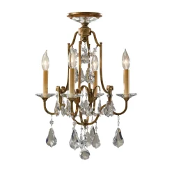 Lüster CANDELA 14 Bronze Antik kürzbar Ø41cm Lampe