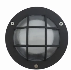 Maritime Wandlampe außen IP44 Bullauge Aluminium Ø14cm