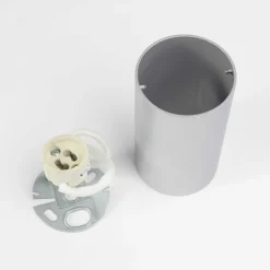 Moderne Deckenleuchte in silber M