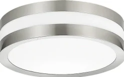 Moderne runde Außen Wandleuchte Weiß