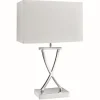 Moderne Tischleuchte in weiß