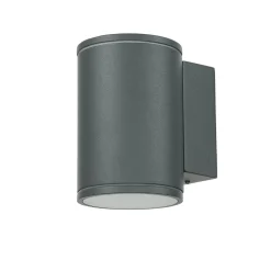 Outdoor Wandleuchte Anthrazit IP54 Aluminium GU10