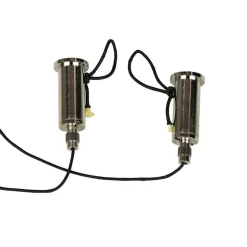 Ovale Pendelleuchte Schwarz Gold L:117cm groß