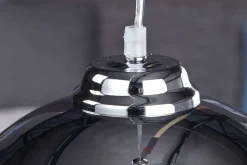 Pendellampe Ø30cm rund Retro Lampe Esszimmer Kugel