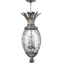 Pendelleuchte ANABELL 8 in Nickel Ø32cm Hängelampe