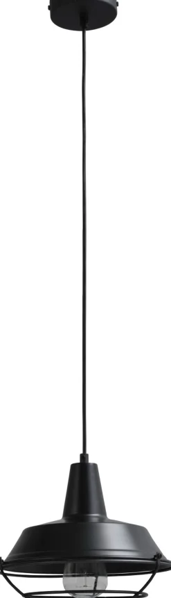 Pendelleuchte E27 PRATO Schwarz