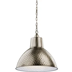 Pendelleuchte ESRA in Zinn kürzbar Ø47cm Lampe