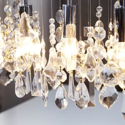 Pendelleuchte Esstisch Kristall Moderne Lampe E14