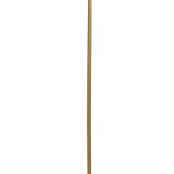 Pendelleuchte 3-flammig in Messing Antik Bernstein E27