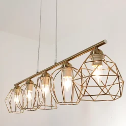 Pendelleuchte GALAXY in Messing Küche Esszimmer