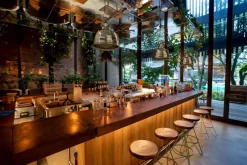 Pendelleuchte in Gold Metall Glas E27 Ø30cm rund