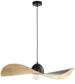 Pendelleuchte Schwarz Gold E27 Esstisch Modern