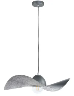 Pendelleuchte Silber Grau E27 Modern Esszimmer