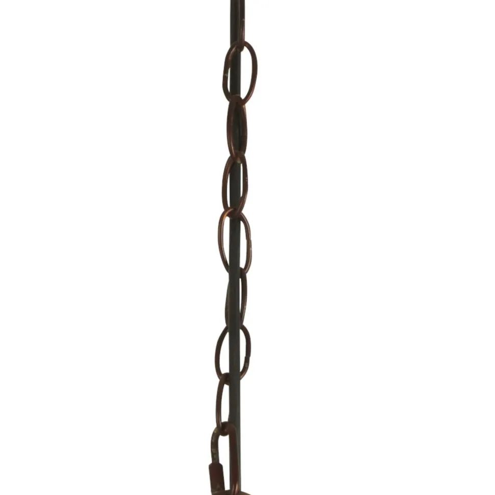 Pendelleuchte Vintage Ø 63 cm 3-flammig E27 Braun