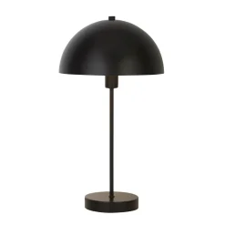 Pilzleuchte Bauhaus E14 46,2 cm Ø 25 cm Metall Schwarz