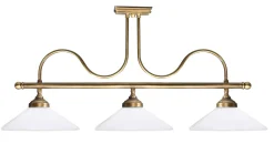 Premium Deckenlampe Jugendstil aus Echt-Messing