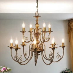 Premium Hängeleuchte Ø84cm 12-Flmg