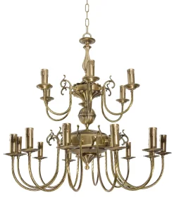 Premium Hängeleuchte Ø80cm 18-Flmg