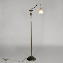 Premium Standleuchte Messing Bronziert