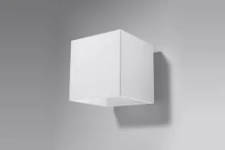 Quadratische Bauhaus Wandleuchte