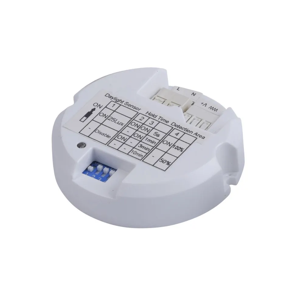 Romantische LED Deckenlampe Sternenhimmel IP44 in Chrom