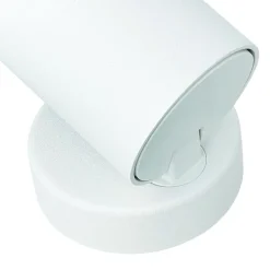 Runder Deckenspot Weiß klein H:13cm kompakt GU10