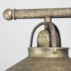 Rustikale Hängeleuchte Country Bronze Antik